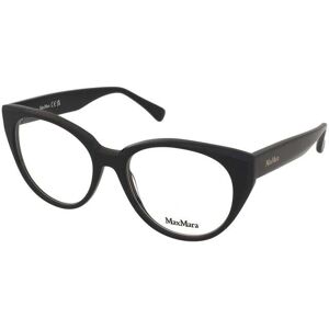 Max Mara MM5161 001 Shiny Black Eyewear Frames - Eyewear Frames Max Mara MM5161 001 Shiny Black Eyewear Frames - Eyewear Frames