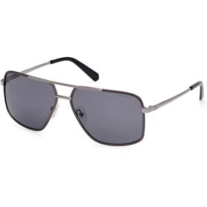 Guess GU00167 09D Polarized Square Metal Sunglasses - Sunglasses Guess GU00167 09D Polarized Square Metal Sunglasses - Sunglasses