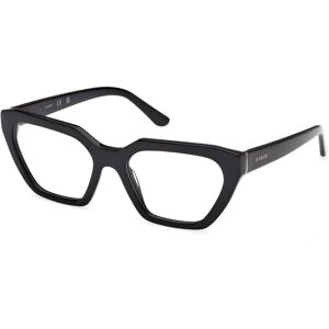 Guess GU50176 001 Acetate Geometric Eyewear Frames - Eyewear Frames Guess GU50176 001 Acetate Geometric Eyewear Frames - Eyewear Frames