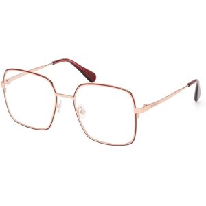 Max & Co MO5166 071 Bordeaux Square Metal Eyewear Frames - Eyewear Frames Max & Co MO5166 071 Bordeaux Square Metal Eyewear Frames - Eyewear Frames