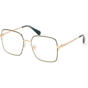 Max & Co MO5166 Monture en métal vert foncé brillant - Lunettes - Publicité Max & Co MO5166 Monture en métal vert foncé brillant - Lunettes - Publicité