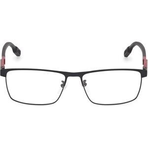 Adidas SP5084-H 02A Matte Black Rectangular Eyewear Frames - Eyewear Frames Adidas SP5084-H 02A Matte Black Rectangular Eyewear Frames - Eyewear Frames