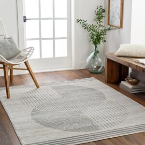 Surya Enso2 - Modern Scandinavian Design Carpet - 200x275cm - Gray & Beige Surya Enso2 - Modern Scandinavian Design Carpet - 200x275cm - Gray & Beige