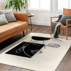Surya COBO Rug - Scandinavian Modern Boho White 152x213cm Surya COBO Rug - Scandinavian Modern Boho White 152x213cm