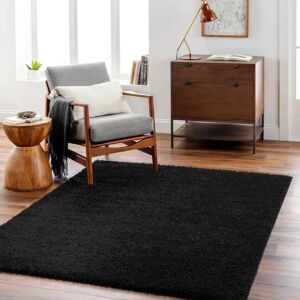 Surya - Black Shaggy Carpet 200x275cm - Carpet Surya - Black Shaggy Carpet 200x275cm - Carpet