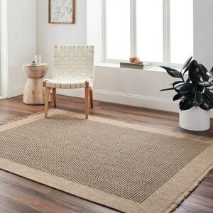 Surya - Model Penny Beige Black Outdoor Indoor Rug Surya - Model Penny Beige Black Outdoor Indoor Rug