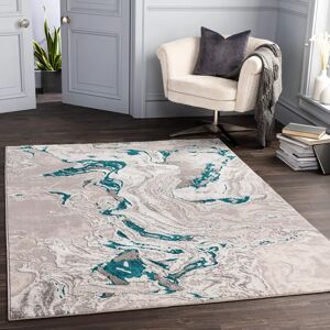 Surya Dahlia Modern Gray Blue Rug - Rug Surya Dahlia Modern Gray Blue Rug - Rug