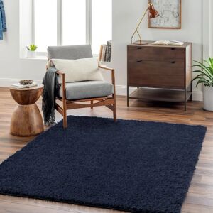 Surya Dark Blue Long Pile Rug - Cozy & Stylish Surya Dark Blue Long Pile Rug - Cozy & Stylish