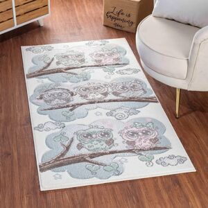 Surya Sleepy Boo 160 x 213 cm Kids Rug - Owl & Friends - Cert. OEKO-TEX Surya Sleepy Boo 160 x 213 cm Kids Rug - Owl & Friends - Cert. OEKO-TEX