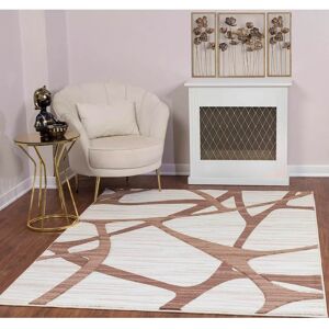 Surya Yolanda Geometrische Retro Vloerkleed - 120x170cm Surya Yolanda Geometrische Retro Vloerkleed - 120x170cm
