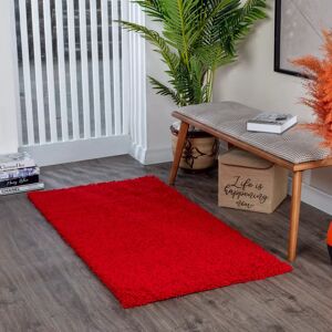 SURYA LILLY Red Shaggy Rug - Rug SURYA LILLY Red Shaggy Rug - Rug