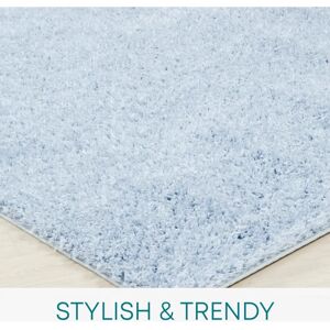 Surya Turquoise Long Pile Rug - Unicolor Chic Interior Surya Turquoise Long Pile Rug - Unicolor Chic Interior
