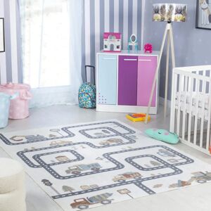 SURYA VROOMVILLE Kids Carpet - Indoor Play Rug - 120x170cm SURYA VROOMVILLE Kids Carpet - Indoor Play Rug - 120x170cm