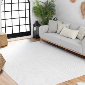 Surya ECHO Modern Indoor-Outdoor White Rug - Rug Surya ECHO Modern Indoor-Outdoor White Rug - Rug