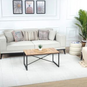 LIVABLISS INCHON Tapis Blanc - Design Scandinave Moderne - Publicité LIVABLISS INCHON Tapis Blanc - Design Scandinave Moderne - Publicité