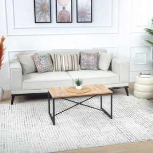 Surya White Geometric Rug - Modern Scandinavian Design Surya White Geometric Rug - Modern Scandinavian Design