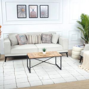 Tapis SURYA GIJON Beige - Scandinave, Courte Pile, 200x275cm - Publicité Tapis SURYA GIJON Beige - Scandinave, Courte Pile, 200x275cm - Publicité