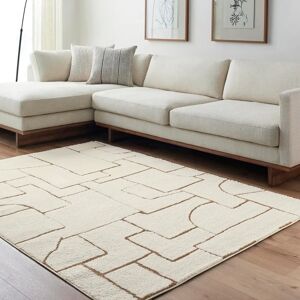 SURYA ALMA Beige Modern Scandinavian Rug - 160x213 cm SURYA ALMA Beige Modern Scandinavian Rug - 160x213 cm