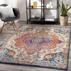 Surya Rabat Bunt Durable Machine Woven Carpet - Vintage Oriental Rug Surya Rabat Bunt Durable Machine Woven Carpet - Vintage Oriental Rug