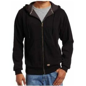 Dickies Zwarte Thermische Lange Mouw Rits Trainingsjacke - Heren Groot Dickies Zwarte Thermische Lange Mouw Rits Trainingsjacke - Heren Groot