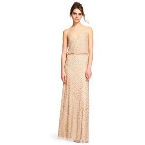 Adrianna Papell Sleeveless Beaded Gown - Evening Gown Adrianna Papell Sleeveless Beaded Gown - Evening Gown