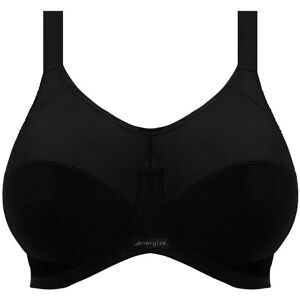 Elomi Energise Black Sports Bra - Full Coverage Support - 36K Elomi Energise Black Sports Bra - Full Coverage Support - 36K