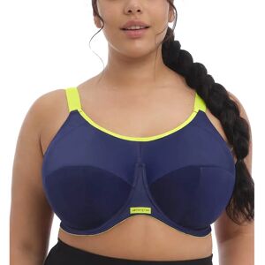 Elomi Energise EL8041 W Underwired Sports Bra Navy - Support for fuller figures Elomi Energise EL8041 W Underwired Sports Bra Navy - Support for fuller figures