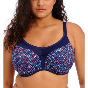 Elomi Energise Navy Geo Stödjande Underwired Sport-BH - Sports Bra Elomi Energise Navy Geo Stödjande Underwired Sport-BH - Sports Bra
