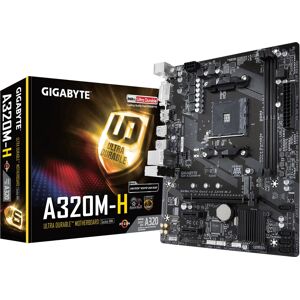 GIGABYTE GA-A320M-H Motherboard - AMD A320 Socket, Micro ATX, 2 DDR4 GIGABYTE GA-A320M-H Motherboard - AMD A320 Socket, Micro ATX, 2 DDR4