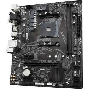 Gigabyte A520M S2H Motherboard - AMD AM4 Socket, Micro ATX, DDR4, M.2, HDMI/DVI Gigabyte A520M S2H Motherboard - AMD AM4 Socket, Micro ATX, DDR4, M.2, HDMI/DVI