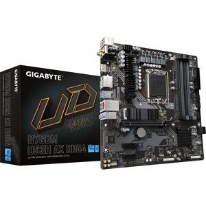 Gigabyte B760M DS3H AX DDR4 - Micro ATX Motherboard - LGA1700 - Wi-Fi 6E Gigabyte B760M DS3H AX DDR4 - Micro ATX Motherboard - LGA1700 - Wi-Fi 6E