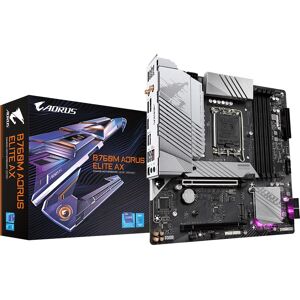 GIGABYTE B760M AORUS ELITE AX - Placa base, Micro ATX, Intel B760, LGA 1700 GIGABYTE B760M AORUS ELITE AX - Placa base, Micro ATX, Intel B760, LGA 1700