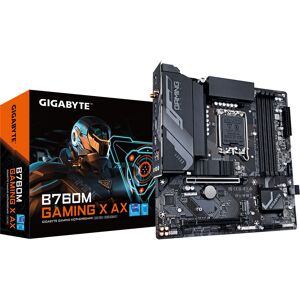 Gigabyte B760M Gaming X AX Motherboard - Micro ATX, DDR5, PCIe 4.0 Gigabyte B760M Gaming X AX Motherboard - Micro ATX, DDR5, PCIe 4.0