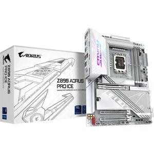 GIGABYTE Z890 AORUS PRO ICE Motherboard - Intel Z890, DDR5, PCIe 5.0 GIGABYTE Z890 AORUS PRO ICE Motherboard - Intel Z890, DDR5, PCIe 5.0
