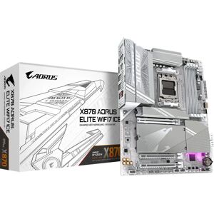 GIGABYTE X870 AORUS ELITE WIFI7 ICE AMD X870 - Placa base ATX GIGABYTE X870 AORUS ELITE WIFI7 ICE AMD X870 - Placa base ATX