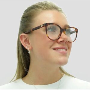 Gucci Light Havana Oversized Round Glasses Frames - Glasses frames Gucci Light Havana Oversized Round Glasses Frames - Glasses frames