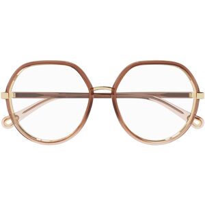Chloé CH0131O-002 Braune Unisex Brille - Brillenrahmen Chloé CH0131O-002 Braune Unisex Brille - Brillenrahmen