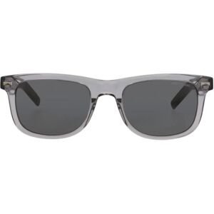 Montblanc MB0260S-003 Sonnenbrille Grau/Schwarz - Eckig, Groß, UV-Schutz Montblanc MB0260S-003 Sonnenbrille Grau/Schwarz - Eckig, Groß, UV-Schutz