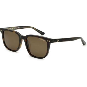 Montblanc MB0258SA Havana Occhiali da sole - Occhiali da sole Montblanc MB0258SA Havana Occhiali da sole - Occhiali da sole