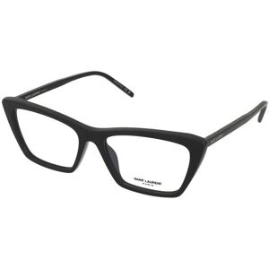 Saint Laurent SL 737 Mica Vékony Szemüveg - Fekete - Unisex - Optikai Keret Saint Laurent SL 737 Mica Vékony Szemüveg - Fekete - Unisex - Optikai Keret