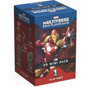 CoolMiniOrNot Inc Marvel Multiverse 2D Mini Pack 1 Book - Board Game Accessories CoolMiniOrNot Inc Marvel Multiverse 2D Mini Pack 1 Book - Board Game Accessories