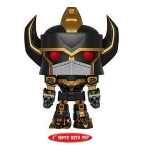 Funko Pop Power Rangers Megazord Black and Gold 6" Action Figure Funko Pop Power Rangers Megazord Black and Gold 6" Action Figure