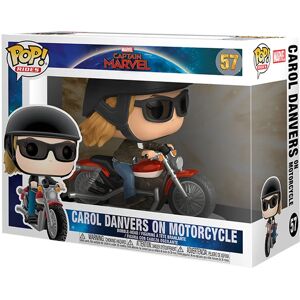 Funko Captain Marvel - Carol Danvers On Motorcycle - Collectible Figure Funko Captain Marvel - Carol Danvers On Motorcycle - Collectible Figure