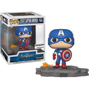 Funko Pop! Marvel Avengers Assemble Deluxe - Captain America - Publicité Funko Pop! Marvel Avengers Assemble Deluxe - Captain America - Publicité