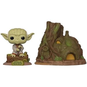 Funko Pop! Vinyl - Star Wars - Star Wars - Classics - Dagobah Yoda with Hut Funko Pop! Vinyl - Star Wars - Star Wars - Classics - Dagobah Yoda with Hut