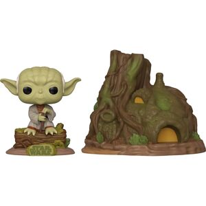 Funko Pop! Vinyl - Star Wars - Star Wars - Classics - Dagobah Yoda with Hut Funko Pop! Vinyl - Star Wars - Star Wars - Classics - Dagobah Yoda with Hut