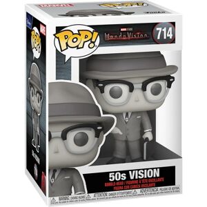Funko Marvel WandaVision Vision 50s B&W POP! Vinyl - Chase 1 in 6 Funko Marvel WandaVision Vision 50s B&W POP! Vinyl - Chase 1 in 6
