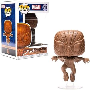 Funko Pop! Wood Deco Spider-Man - Vinyl Figure, 3.75" - Vinyl Figure Funko Pop! Wood Deco Spider-Man - Vinyl Figure, 3.75" - Vinyl Figure