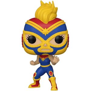 Funko Marvel: Lucha Libre Captain Marvel Vinyl Figure Funko Marvel: Lucha Libre Captain Marvel Vinyl Figure