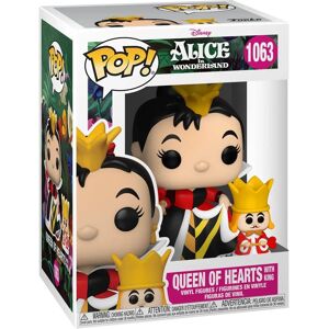 Funko Pop! Vinyl - Alice in Wonderland - Queen of hearts with king Funko Pop! Vinyl - Alice in Wonderland - Queen of hearts with king